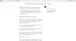 Desktop Screenshot of chrishutch.blogspot.com