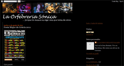Desktop Screenshot of laorfebreriasonica.blogspot.com