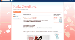 Desktop Screenshot of katkazezulkova.blogspot.com