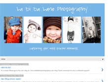 Tablet Screenshot of ladidalanephotography.blogspot.com