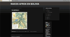 Desktop Screenshot of africanbolivia.blogspot.com