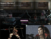 Tablet Screenshot of dynastywarriors-7.blogspot.com