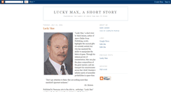 Desktop Screenshot of luckymax.blogspot.com