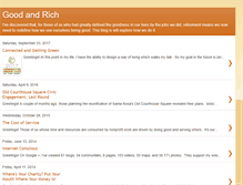 Tablet Screenshot of goodandrich.blogspot.com