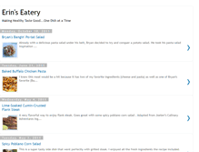 Tablet Screenshot of erins-eatery.blogspot.com