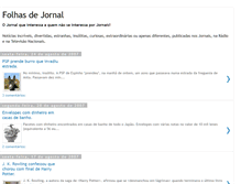 Tablet Screenshot of folhasdejornal.blogspot.com