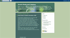 Desktop Screenshot of ocoochbooks.blogspot.com