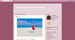 Desktop Screenshot of pedacinhoschocolate.blogspot.com