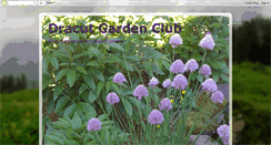 Desktop Screenshot of dracutgardenclub.blogspot.com