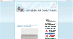 Desktop Screenshot of mitsubishi-airconditioning.blogspot.com