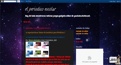 Desktop Screenshot of colegio-elperiodicoescolar.blogspot.com