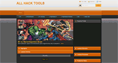 Desktop Screenshot of all-hack-tools.blogspot.com