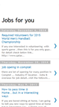 Mobile Screenshot of current-vacancy.blogspot.com
