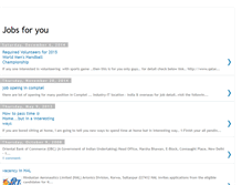 Tablet Screenshot of current-vacancy.blogspot.com