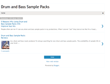 Tablet Screenshot of drum-and-bass-sample-packs.blogspot.com
