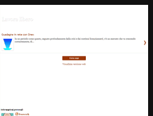 Tablet Screenshot of lavora-libero.blogspot.com
