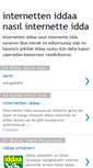 Mobile Screenshot of internetten-iddaa.blogspot.com