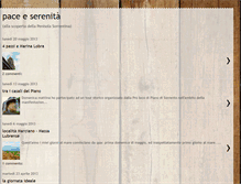 Tablet Screenshot of paceserenita.blogspot.com
