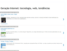 Tablet Screenshot of igeracao.blogspot.com