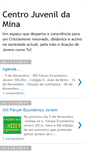 Mobile Screenshot of centrojuvenildamina.blogspot.com