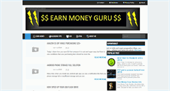 Desktop Screenshot of earnmoneyguru.blogspot.com