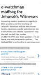 Mobile Screenshot of e-jehovahs-witnesses-mail.blogspot.com