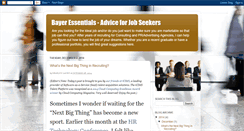 Desktop Screenshot of bayeressentials.blogspot.com