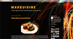 Desktop Screenshot of markuisine.blogspot.com