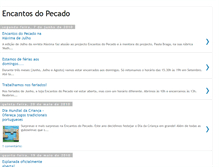 Tablet Screenshot of encantosdopecado.blogspot.com