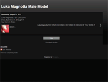 Tablet Screenshot of luka-magnotta-justin-bieber-model-wow.blogspot.com