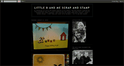 Desktop Screenshot of littlebandmescrap.blogspot.com