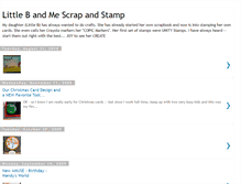 Tablet Screenshot of littlebandmescrap.blogspot.com