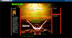 Desktop Screenshot of muzikizlife.blogspot.com