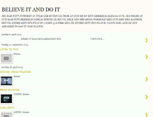 Tablet Screenshot of believeitanddoit.blogspot.com