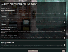 Tablet Screenshot of naruto-onlinegames.blogspot.com