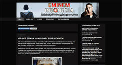 Desktop Screenshot of eminemindonesia.blogspot.com