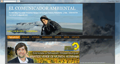 Desktop Screenshot of elcomunicadorambiental.blogspot.com