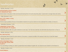 Tablet Screenshot of lunabicycles.blogspot.com