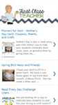 Mobile Screenshot of firstclassteacher.blogspot.com