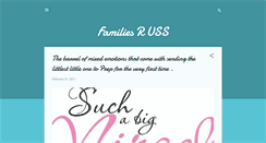 Desktop Screenshot of familiesruss.blogspot.com