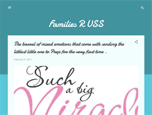 Tablet Screenshot of familiesruss.blogspot.com