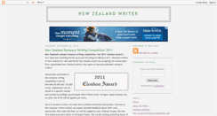 Desktop Screenshot of new-zealand-writer.blogspot.com