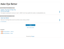Tablet Screenshot of makeojaibetter.blogspot.com