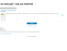 Tablet Screenshot of my-ioncare.blogspot.com