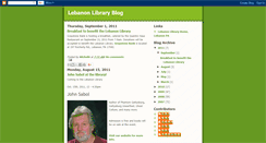 Desktop Screenshot of lebanonlibrary.blogspot.com