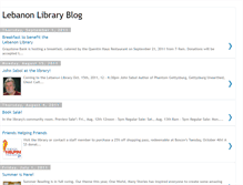 Tablet Screenshot of lebanonlibrary.blogspot.com