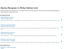 Tablet Screenshot of mannypacquiao-vs-rickyhatton-live.blogspot.com
