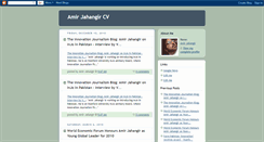 Desktop Screenshot of amirjahangir.blogspot.com