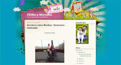 Desktop Screenshot of eliska-a-maruska.blogspot.com