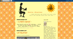 Desktop Screenshot of dariadiaries.blogspot.com